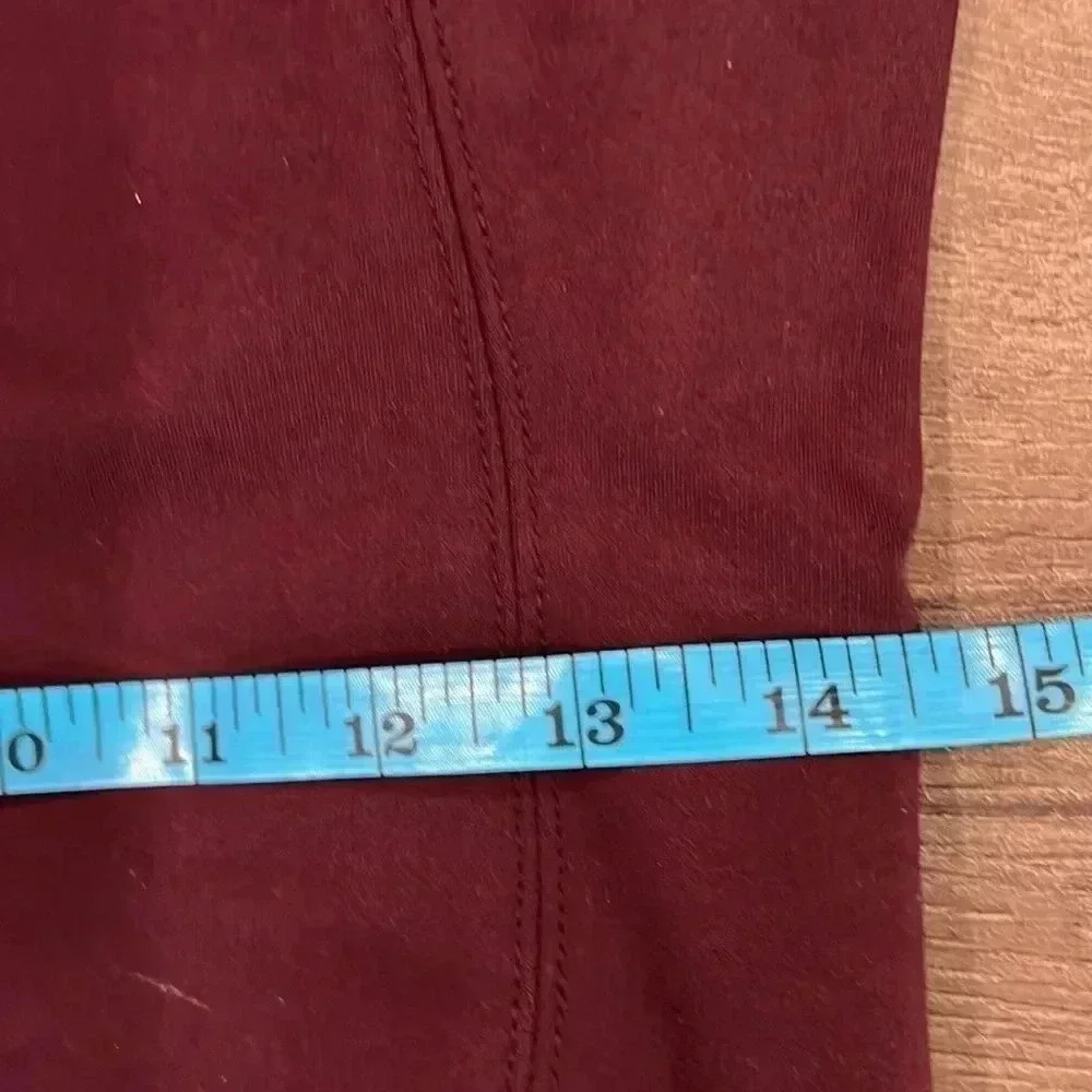 [10]Babaton Burgundy Sleeveless Rayon Blend  MIDI Dress - Picture 13 of 14